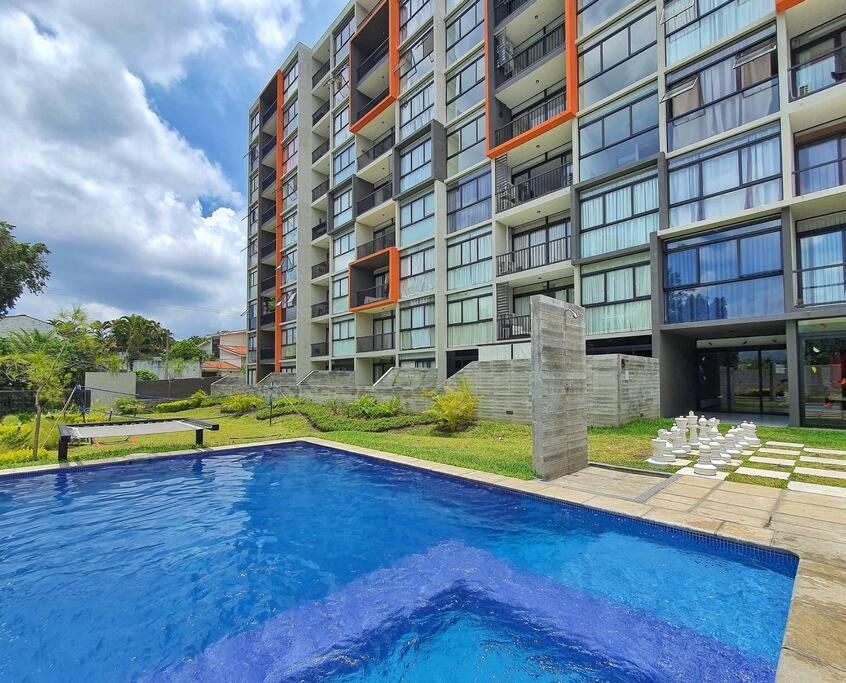 Avitat Joy City &Volcano View 2Brm Pool &Gym Сан-Сальвадор Екстер'єр фото